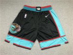 NBA Memphis Grizzlies shorts noir brodé